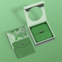 Scatola Regalo Personalizzata con Coperchio Ribaltabile, Logo Stampato, Bordo Nero per Packaging di Cosmetici e Servizio di Design