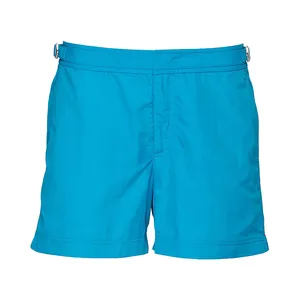 Summer Custom Side Adjusters Fit Swimwear Classic Luxury Mens Beach Shorts Waterproof Fabric Nylon Shorts Swim Trunks For Men