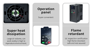 Bộ Chuyển Đổi Tần Số Hiệu Suất Cao Bộ Chuyển Đổi Tần Số 220V 60Hz Sang 220V 50Hz Bộ Biến Tần 3 Pha Tần Số Thấp 0.4KW-710KW - Product Image 6