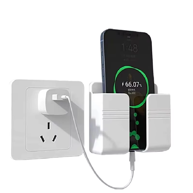Home Garden Wall Mounted Phone Remote Control Organizer for Living Room Bedside Hotel Office Wholesale Storage Shelf Accessories