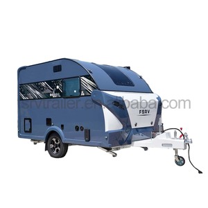 Nouvelles caravanes de voyage de luxe pour aventures en plein air, mini-remorques pour usage familial avec toilettes - Product Image 3