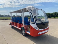 Caiteng Nouveau Bus Électrique Urbain 6x6 pour Transport Automatique, Visites Scolaires, 30 km/h, Capacité de Montée de 25 %