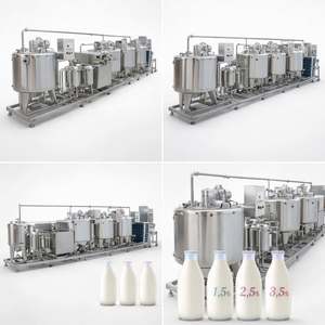 สายการผลิตนม สายการผลิตเครื่องทำโยเกิร์ตขนาดเล็ก เครื่องทำโยเกิร์ตจากนมสด นมเหลวสด โยเกิร์ต 1000 - Product Image 3