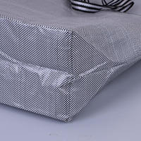 Sac fourre-tout géant en PP tissé 2026, enduit RPET, pliable, recyclable, avec logo personnalisé imprimé, sac de shopping