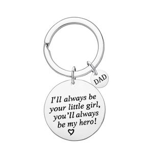 Llavero de regalo del Día del Padre para papá, <span class=keywords><strong>siempre</strong></span> serás <span class=keywords><strong>mi</strong></span> héroe, cumpleaños, regalo del día de San Valentín para papá de hija, <span class=keywords><strong>hijo</strong></span>, niños, esposa, nuevo - Product Image 6