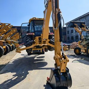 Retroexcavadora <span class=keywords><strong>ZX</strong></span>-40-35 4CX 432f 430 416 <span class=keywords><strong>420</strong></span> Chargeuse-pelleteuse Chargeuse sur pneus Excavatrice Mini chargeuse-pelleteuse pour la construction - Product Image 1