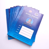 Cahier d'exercices A4 personnalisé Seychelles GEE, couverture souple, reliure piquée, ligné, 96 pages, fabricant OEM de cahiers d'exercices