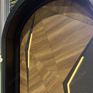 <span class=keywords><strong>Porte</strong></span> d'entrée moderne <span class=keywords><strong>de</strong></span> fabrication chinoise, <span class=keywords><strong>porte</strong></span> intérieure en bois massif, portes cintrées, <span class=keywords><strong>porte</strong></span> pivotante en bois pour l'entrée principale <span class=keywords><strong>de</strong></span> la maison - Product Image 3