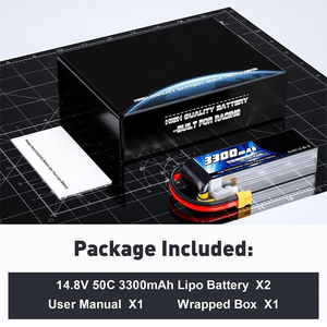 4S Drone Battery 14.8V 3300mAh 50C With XT60 Plug for RC Car RC Helicopters Trucks RC Model Parts 9060100 402030 4S 3300mAh <b>Dron</b> - Product Image 3
