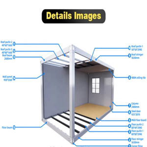 <span class=keywords><strong>บ้าน</strong></span>สำเร็จรูปแบบตู้คอนเท<span class=keywords><strong>น</strong></span>เนอ<span class=keywords><strong>ร์</strong></span>รุ่นใหม่ ประกอบง่าย <span class=keywords><strong>ชั้น</strong></span><span class=keywords><strong>เดียว</strong></span> - Product Image 6