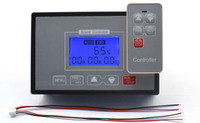 Contrôleur de vitesse de moteur CC PWM 60A avec écran LCD intelligent numérique, réglable de 0 à 100 %, minuterie, réversible, télécommande, 12V 24V 36V 48V