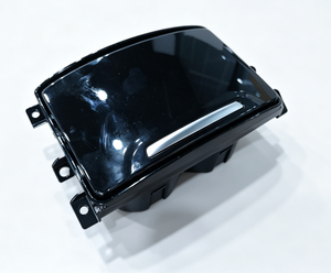 Haomi OEM ODM Portavasos Doble Oculto Abatible ABS para Consola Central 169x122x89mm con Tapa Brillante y Asa Plateada, Montaje Empotrado para Furgoneta, RV, Autobús, 1 Año de Garantía - Product Image 2