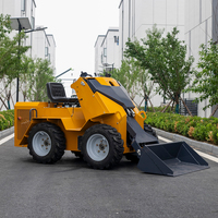 S490 Langlebiger Kompakt-Radlader mit 200mm Bodenfreiheit, Diesel Euro 5, 1200kg für Landwirtschaft und Hausbau