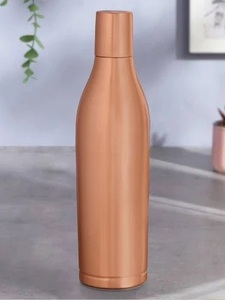 Bouteille d'eau en cuivre à motif solide de qualité standard pour le bureau et l'école - Product Image 3