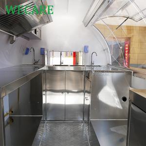 WECARE Mini Food Trailer, Piccolo Food Truck Mobile, Carretto Gelati, Design per Negozio di Snack Ambulante in Vendita - Product Image 5
