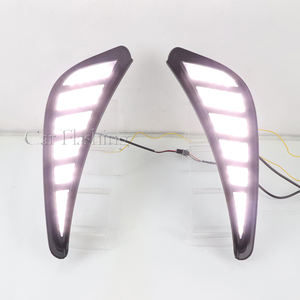 Luz LED de circulación diurna para Toyota <span class=keywords><strong>Corolla</strong></span> <span class=keywords><strong>GR</strong></span> <span class=keywords><strong>SPORT</strong></span> 2021 <span class=keywords><strong>2022</strong></span>, indicador amarillo de señal de giro, parachoques, DRL, lámpara antiniebla - Product Image 2