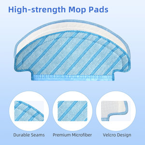 Cepillo lateral principal filtro Hepa mopa bolsa de polvo apta para <span class=keywords><strong>Ecovacs</strong></span> N10 Plus / Max + <span class=keywords><strong>T8</strong></span> Plus <span class=keywords><strong>Aivi</strong></span> Plus N8 + / Pro + piezas de aspiradora Robot - Product Image 5