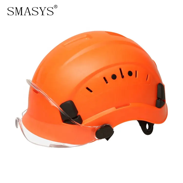 Chất lượng cao ABS vật liệu an toàn Mũ bảo hiểm khuyến mại an toàn đi bộ đường dài an toàn Mũ bảo hiểm với Visor