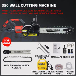 18 inches 20 Inches Electric Concrete Cutter Diamond Chain <b>Saw</b> Brushless Wall Cutting <b>Power</b> Tool With Guide Bar Decoration - Product Image 3