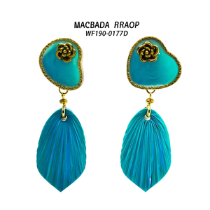 WF190-0177D Fashion <b>Drop</b> Earrings - Product Image 2