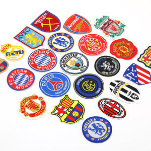 Patch Ricamata del Club di Calcio Man City, Distintivo Termoadesivo per Collezione Fan USA - Product Image 3