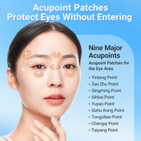 Patch oculaire apaisant personnalisable Moxibustion Qiai pour améliorer l'inconfort oculaire et favoriser le repos nocturne
