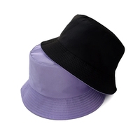 Sombreros de Pescador con Protección Solar Baratos al por Mayor, Logotipo Bordado Personalizado, Sombreros de Pescador Reversibles 100% Algodón para Mujer