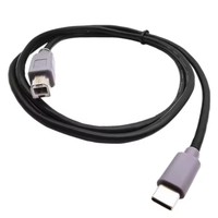 Printer USB 2.0 B Male ke USB-C 3.1 Tipe C Male OTG Data Adaptor Ponsel Konektor Konverter Kabel 1m