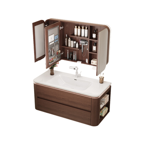 Meuble-lavabo mural <span class=keywords><strong>antique</strong></span> avec lavabo et miroir Meuble-lavabo italien intelligent <span class=keywords><strong>Armoire</strong></span> à <span class=keywords><strong>pharmacie</strong></span> pour salle de bain - Product Image 6