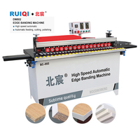 Haute qualité 45 90 degrés bord baguage Mini Machine à bois essentiel équipement de menuiserie moteur portant PLC boîte de vitesses noyau