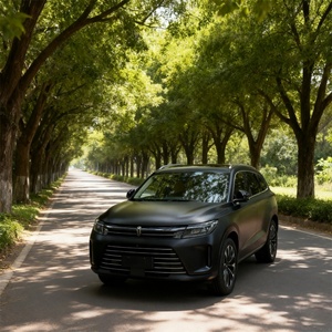 PET Liner Satin Metallic <b>Black</b> Car Color Vinyl Film Low Tack Repositioning Car Film <b>Wrapped</b> on Car - Product Image 2