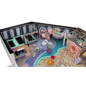 Service tout-en-un OEM personnalisé : Aire de jeu souple pour bébés sur le thème de la Terre des rêves, avec cuisine et zone de jeu d'imitation alimentaire pour enfants - Product Image 3