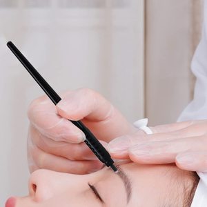 Pluma desechable U18 para microblading con punta de cuchilla y punta de sombreado, herramienta de maquillaje permanente para microshading de cejas - Product Image 6