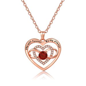 Collana Vintage a Cuore per Mamma da Parte delle Figlie, Sempre la Mia Mamma, Amica per Sempre, Gioielli Placcati, Regalo per la Festa della Mamma - Product Image 4
