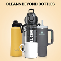 Tablettes de nettoyage ménager multi-usages pour conteneurs d'eau, bouteilles, bols, tasses, détergent chimique, tablettes effervescentes