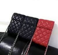 Sac bandoulière en cuir véritable ZL303, étui pour téléphone, marque tendance, haut de gamme et élégant.
