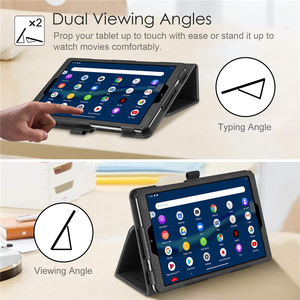 Étui pour <span class=keywords><strong>Lenovo</strong></span> <span class=keywords><strong>Tab</strong></span> <span class=keywords><strong>M8</strong></span> Étui en cuir PU avec rabat et support pour <span class=keywords><strong>Lenovo</strong></span> <span class=keywords><strong>Tab</strong></span> <span class=keywords><strong>M8</strong></span> TB-8505F TB-8505I TB-8505X Étui pour tablette de 8,0 pouces - Product Image 2