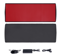 Tapis de luminothérapie LED intelligent à lumière rouge, directement de l'usine, lumière infrarouge pour la maison, soulagement de la douleur corporelle
