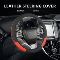 Volant de direction de qualité supérieure à 3 branches, de marque LCRTDS, élégant, fabriqué en cuir PVC pour Toyota Highlander Hilux Corolla