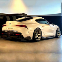 Extension de bas de caisse latérale en fibre de carbone pour Toyota GR Supra A90 MK5 2019-2022, pour l'amélioration esthétique du coupé sport