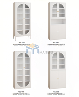 Librero de Acero Laminado en Frío Resistente a la Corrosión, Moderno, Ahorra Espacio, Ecológico, para Sala de Estar, con Vidrio Impermeable, para Hotel