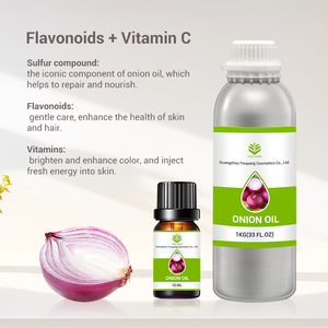 Aceite de cebolla para el cabello orgánico natural a granel al por mayor, Etiqueta Privada, aceite esencial de cebolla para el crecimiento del cabello - Product Image 3