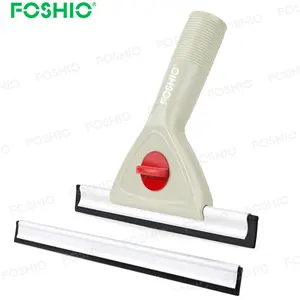 Foshio Customize 15Cm 25cm Rubber Blade Car Window Tint Tool Water Cleaning Glass Scraper Tool