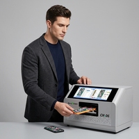 Printer UV Flatbed Industri Beric Mini Ukuran A5 untuk Casing Ponsel & Kotak Hadiah dengan Printhead I3200U1HD Garansi 2 Tahun