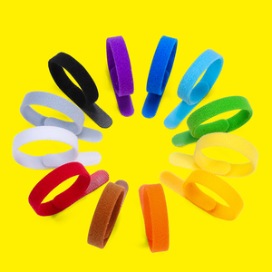 Beliebte 12-Farben-verstellbare Halsbänder aus weichem Stoff mit Welpen ausweisen, ideal für die Identifizierung von Hunden und Katzen - Product Image 3