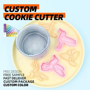 <span class=keywords><strong>Colibri</strong></span> série 3D dessin animé Biscuit moule bricolage argile Animation imprimé fleur forme Biscuit pour mariage pour l'utilisation de biscuits - Product Image 4