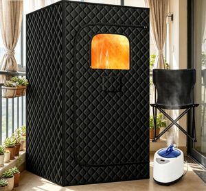 Sauna Tradicional de Barril para Exteriores, Carpa de Sauna de Vapor, Ideal para Jardín, Patio Trasero o Uso en Spa - Product Image 1