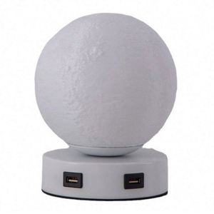 Lámpara de Carga USB Creativa, Decoración de Dormitorio Infantil, Lámpara de Luna 3D, Lámpara de Noche de Escritorio - Product Image 5