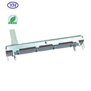 Potentiomètre coulissant alpha RA3031F 20MM 30mm 45mm 60mm course 10ka 10kb 50k 100k 3 broches Potentiomètre coulissant 30mm 20mm course - Product Image 5