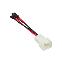 Connecteur d'alimentation Molex A2540 avec contact en cuivre, boîtier en nylon, ventilateur, câble 3 broches mâle/femelle